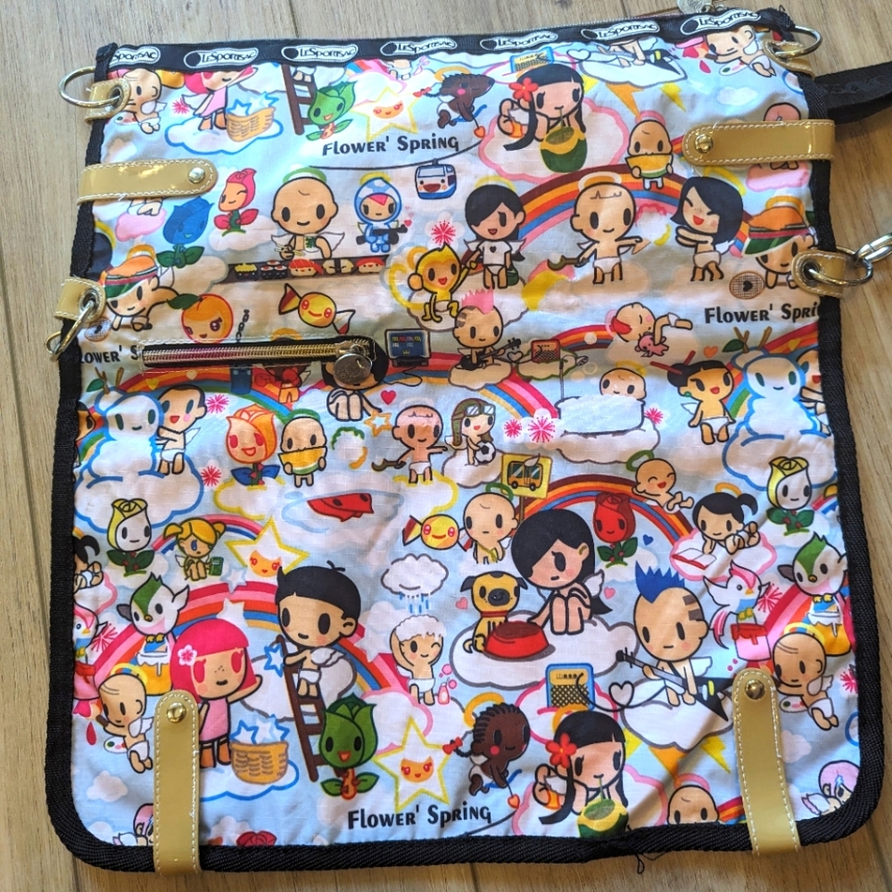 LeSportSac TokiDoki Foldover Ciao Ciao Bag in 'Paradiso' - Picture 2 of 8